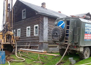 Бурение скважины в Архангельской области